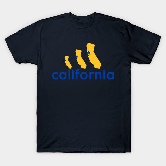 California T-Shirt by mikelcal